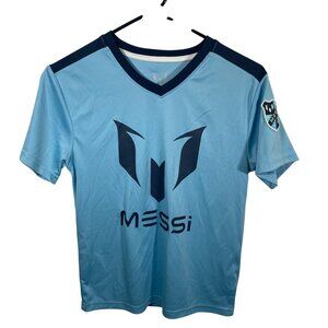 Messi Collection Soccer Jersey Youth Large Argentina Colorway SS Blue #10